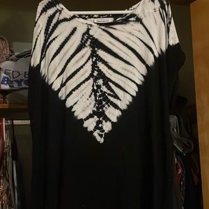 For the Republic tie dye t shirt size 1X
